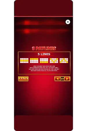 5 linii wypłat układy Jackpot Bells slot